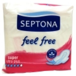 Higieniniai paketai " Septona feel free super  " 8 vnt .